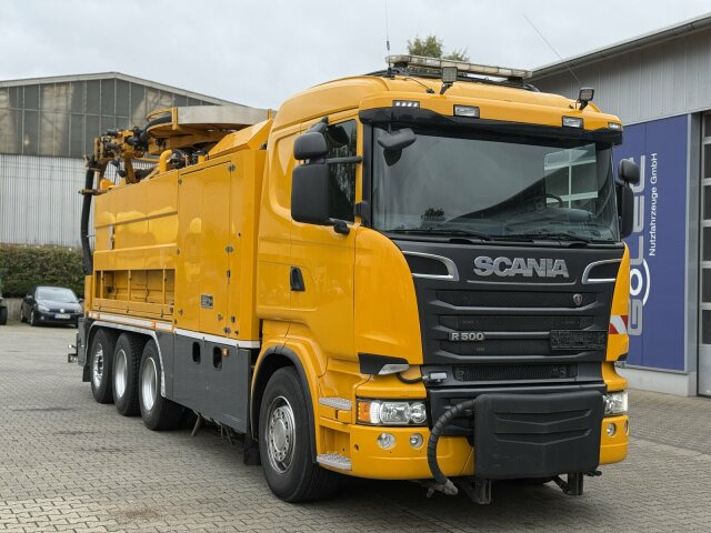 Scania R500 8x4 Kanalreiniger Kombi MÜLLER Canalmaster - Vidanjör: fotoğraf 1 Scania R500 8x4 Kanalreiniger Kombi MÜLLER Canalmaster - Vidanjör: fotoğraf 1