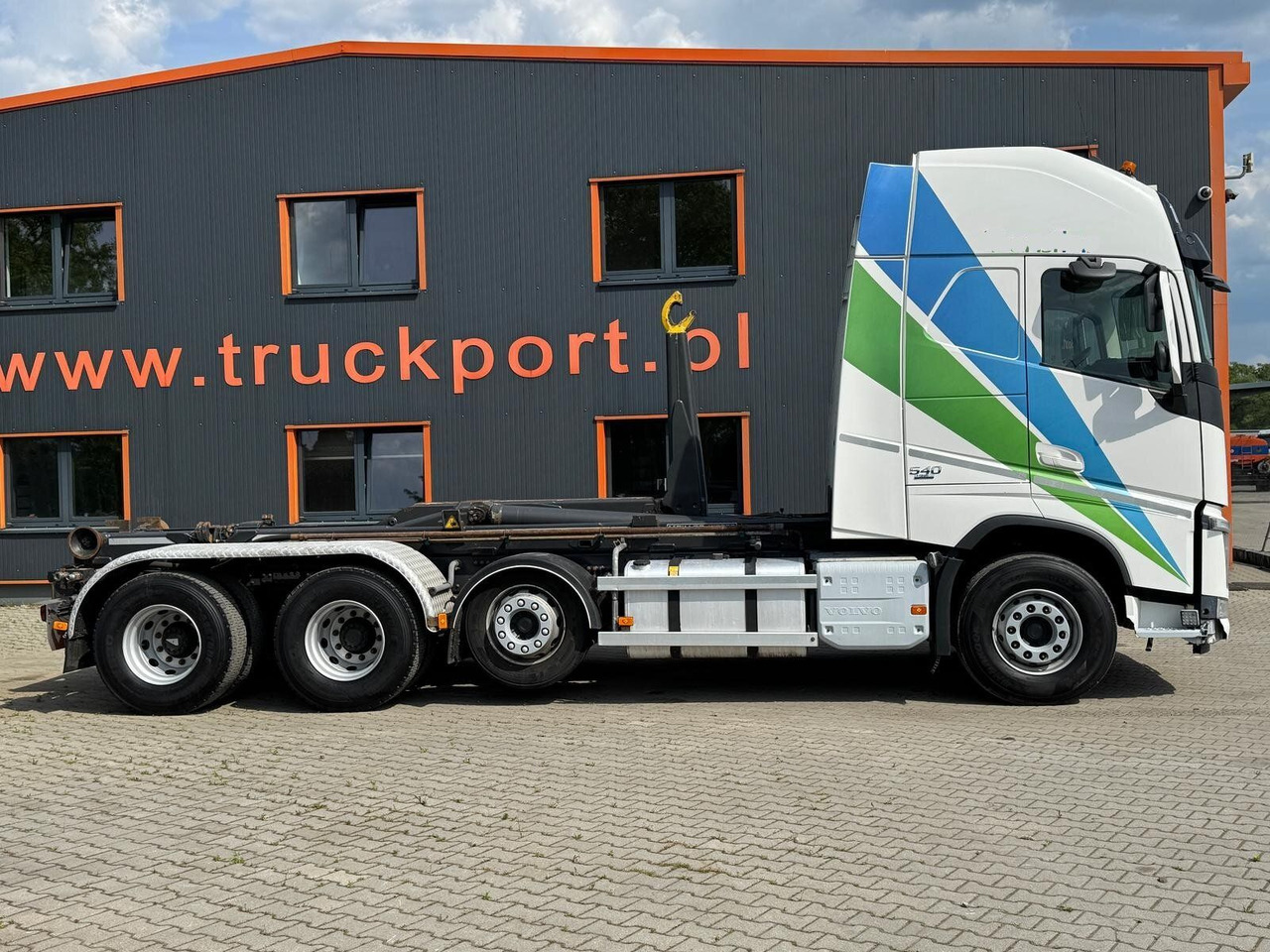 Volvo FH 540 8x4 Abrollkipper MEILLER RK 26.67 - Kancalı yükleyici kamyon: fotoğraf 4 Volvo FH 540 8x4 Abrollkipper MEILLER RK 26.67 - Kancalı yükleyici kamyon: fotoğraf 4