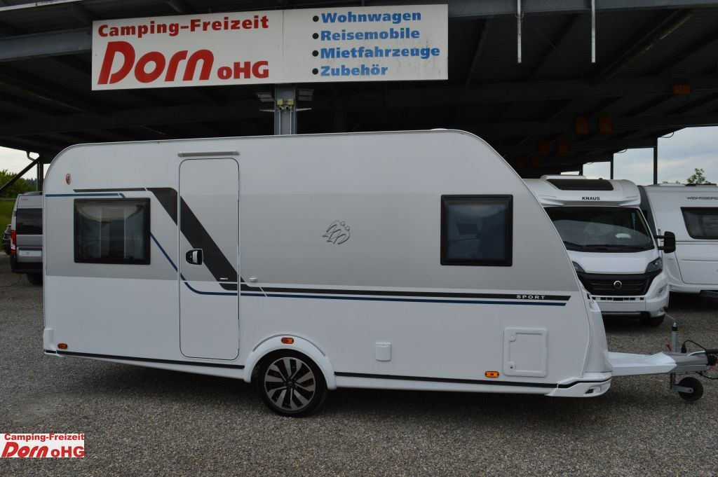 Knaus Sport 450 FU Design Paket - Çekme karavan: fotoğraf 1 Knaus Sport 450 FU Design Paket - Çekme karavan: fotoğraf 1