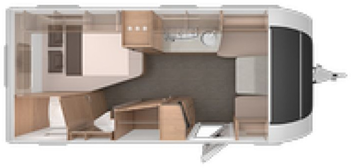 Knaus Südwind 500 UF 60 YEARS Alde Warmwasserheizung - Çekme karavan: fotoğraf 2 Knaus Südwind 500 UF 60 YEARS Alde Warmwasserheizung - Çekme karavan: fotoğraf 2