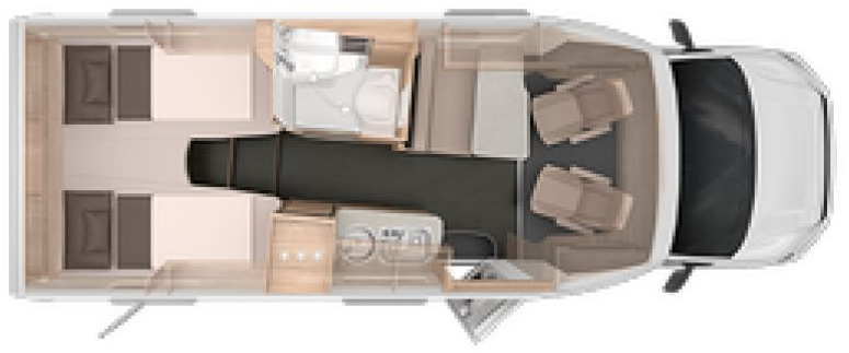 Knaus Van TI Plus 650 MEG Platinum Selection Allrad An - Semi entegre karavan: fotoğraf 2 Knaus Van TI Plus 650 MEG Platinum Selection Allrad An - Semi entegre karavan: fotoğraf 2