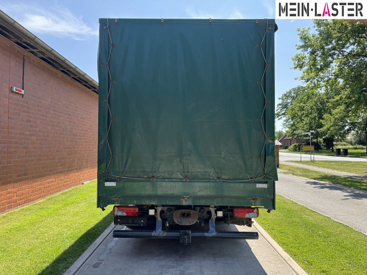 Tenteli kamyonet MAN TGL 8.180 2x AHK  1. Hand Edschaplane R+L: fotoğraf 11
