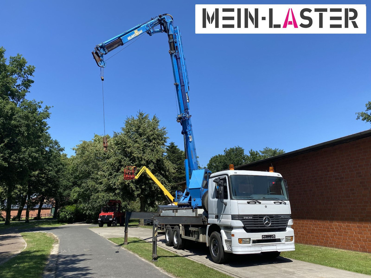 Mercedes-Benz 3335 V6 MKG 550 Ta2-a2 -46m 420 kg Funk - Vinçli kamyon: fotoğraf 2 Mercedes-Benz 3335 V6 MKG 550 Ta2-a2 -46m 420 kg Funk - Vinçli kamyon: fotoğraf 2