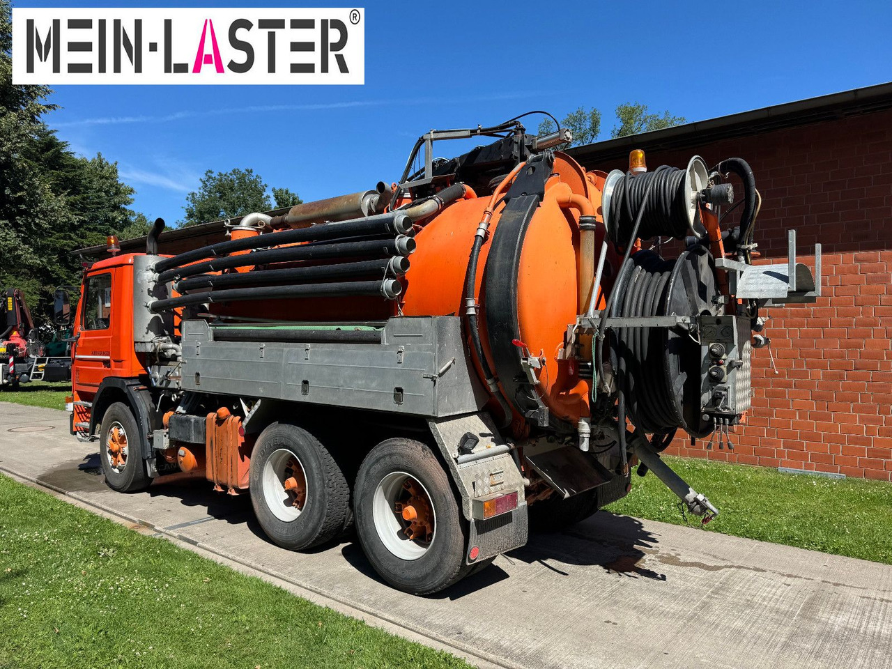 Scania 112 6x4 Saug Spül Kombi Kaiser Top Zustand 6x4 - Vidanjör: fotoğraf 5 Scania 112 6x4 Saug Spül Kombi Kaiser Top Zustand 6x4 - Vidanjör: fotoğraf 5