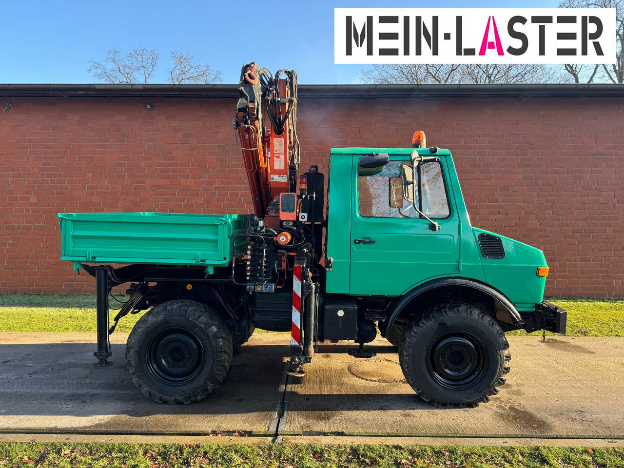 Unimog U 1200 Atlas 75.2 Kran 14 m Funk FB *1. Hand - Vinçli kamyon: fotoğraf 5 Unimog U 1200 Atlas 75.2 Kran 14 m Funk FB *1. Hand - Vinçli kamyon: fotoğraf 5