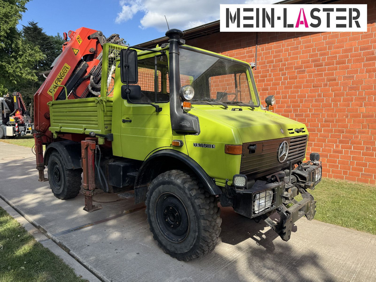 Unimog U 1650 PK 10500 Kran 15 m max. 3,9 t Seilwinde - Vinçli kamyon: fotoğraf 3 Unimog U 1650 PK 10500 Kran 15 m max. 3,9 t Seilwinde - Vinçli kamyon: fotoğraf 3