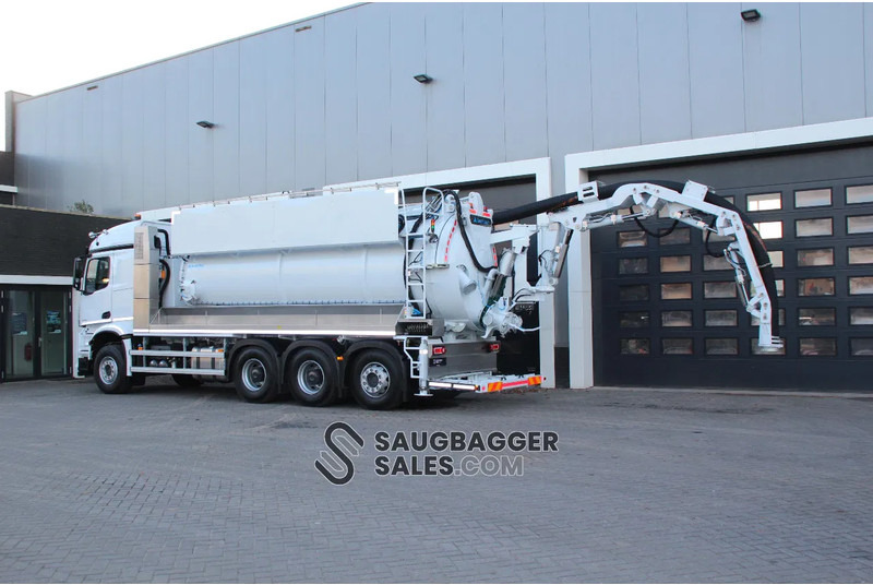 Mercedes-Benz Arocs Amphitec Vortex 11000 Saugbagger - Vidanjör: fotoğraf 5 Mercedes-Benz Arocs Amphitec Vortex 11000 Saugbagger - Vidanjör: fotoğraf 5