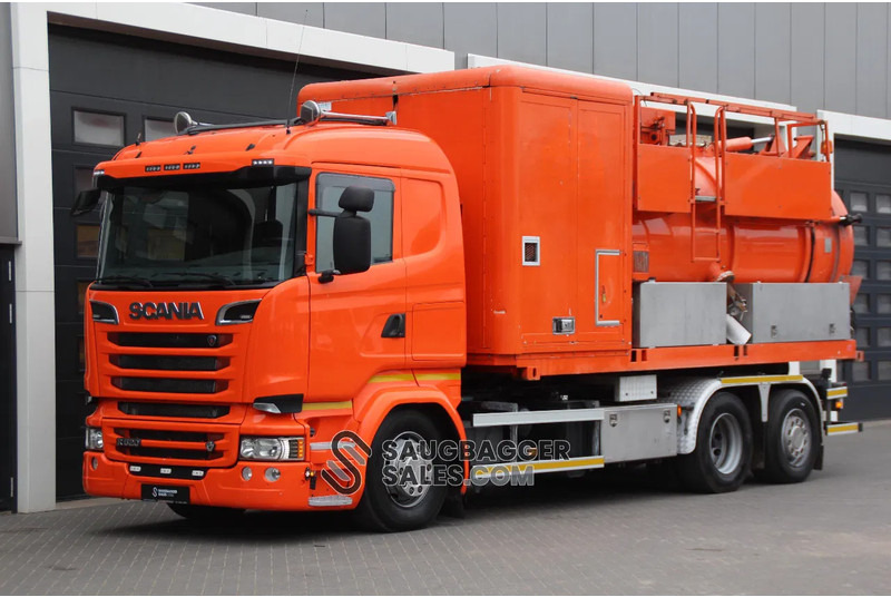 Scania R520 V8 KOKS MegaVac Loader 8000 Evo – Dry material unit - Vidanjör: fotoğraf 1 Scania R520 V8 KOKS MegaVac Loader 8000 Evo – Dry material unit - Vidanjör: fotoğraf 1