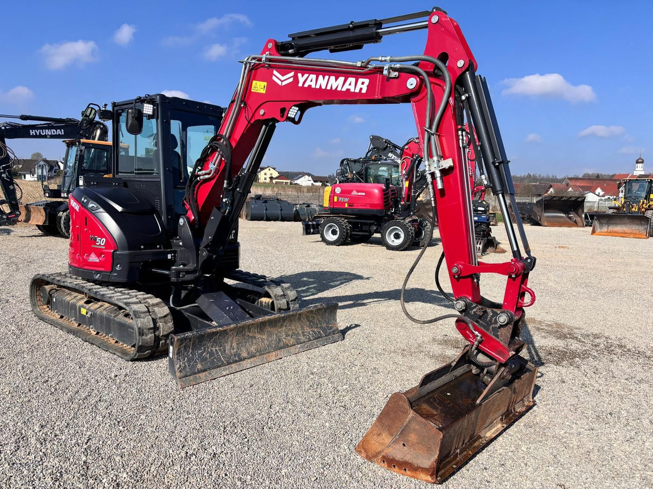 Yanmar VIO 50-6 - Mini ekskavatör: fotoğraf 1 Yanmar VIO 50-6 - Mini ekskavatör: fotoğraf 1