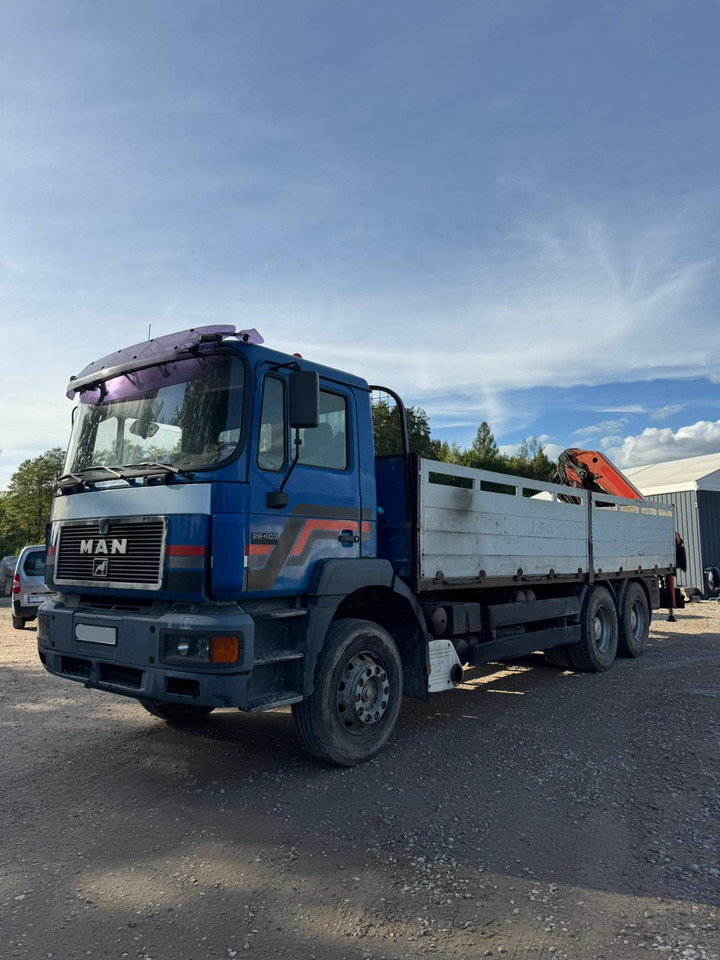 MAN 26.403 6x4 - Sal/ Açık kasa kamyon, Vinçli kamyon: fotoğraf 3 MAN 26.403 6x4 - Sal/ Açık kasa kamyon, Vinçli kamyon: fotoğraf 3