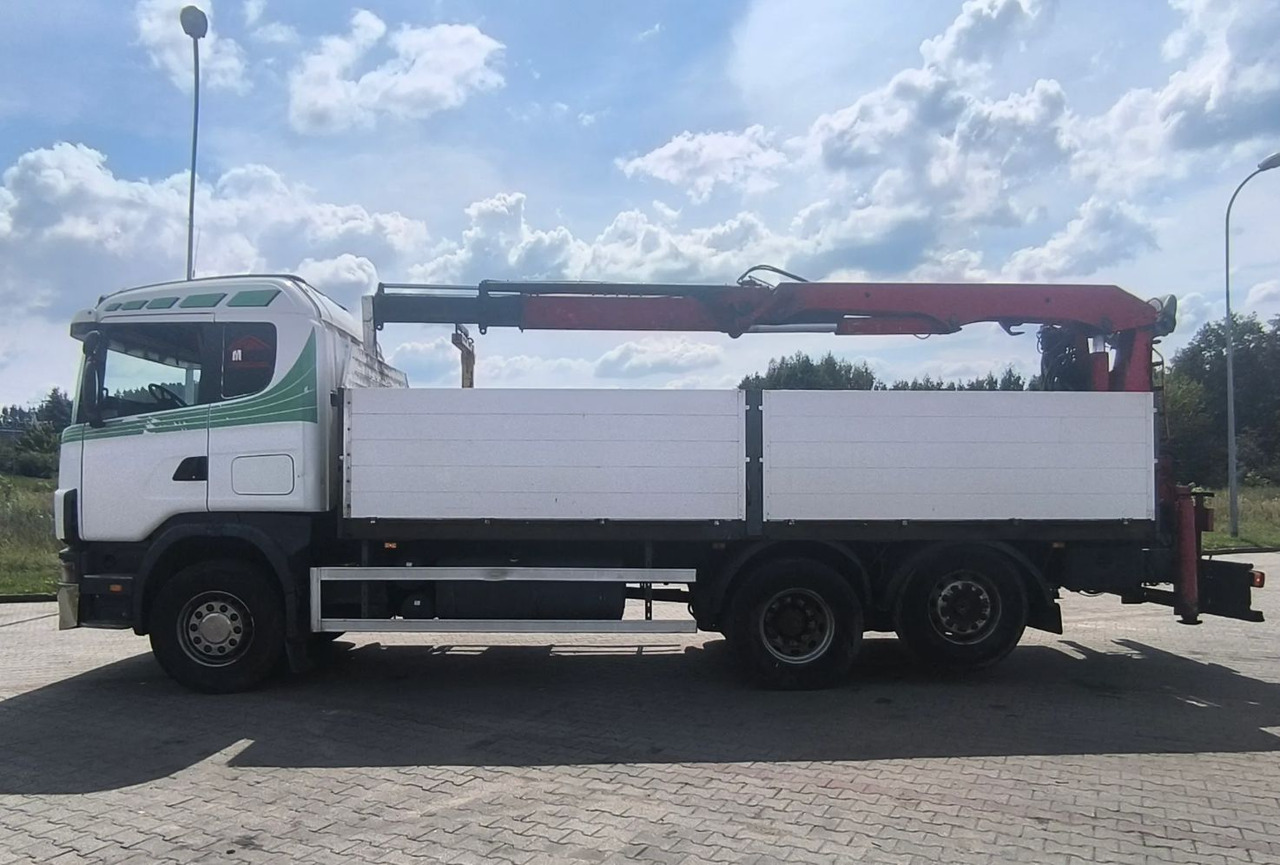 SCANIA 144.460 - Sal/ Açık kasa kamyon, Vinçli kamyon: fotoğraf 4 SCANIA 144.460 - Sal/ Açık kasa kamyon, Vinçli kamyon: fotoğraf 4