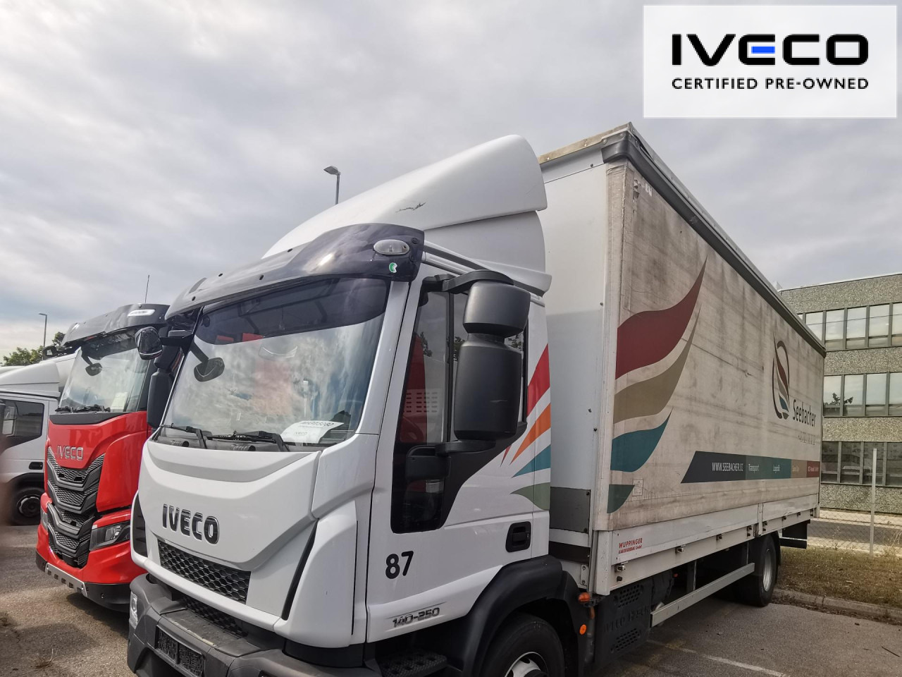 IVECO Pritsche-Schiebeplane-LBW - Tenteli kamyon: fotoğraf 1 IVECO Pritsche-Schiebeplane-LBW - Tenteli kamyon: fotoğraf 1