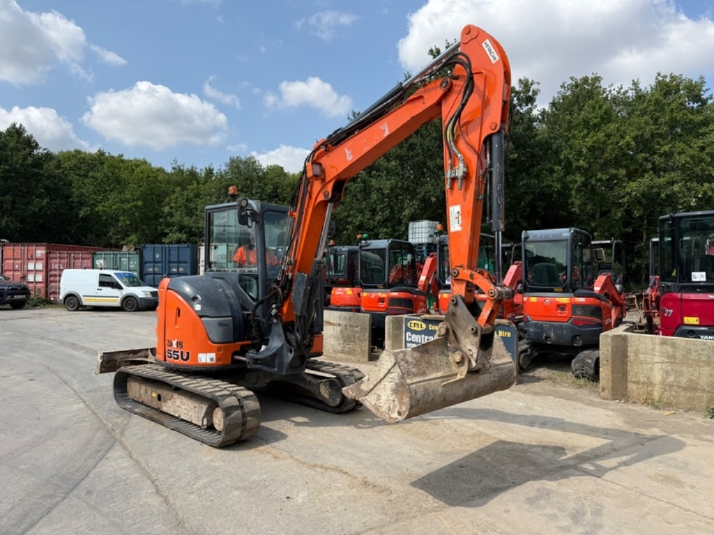 Hitachi ZX 55 U-5 A CLR - Mini ekskavatör: fotoğraf 5 Hitachi ZX 55 U-5 A CLR - Mini ekskavatör: fotoğraf 5