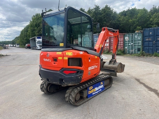 Kubota KX 027 - Mini ekskavatör: fotoğraf 3 Kubota KX 027 - Mini ekskavatör: fotoğraf 3
