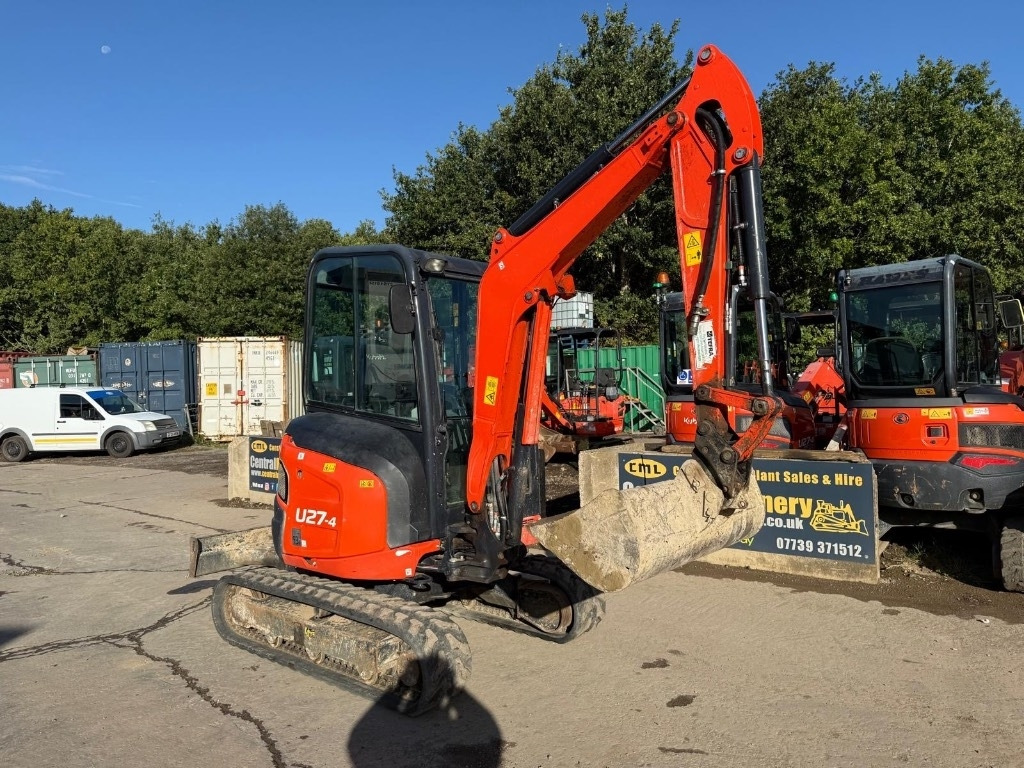 Kubota U 27-4 - Mini ekskavatör: fotoğraf 2 Kubota U 27-4 - Mini ekskavatör: fotoğraf 2