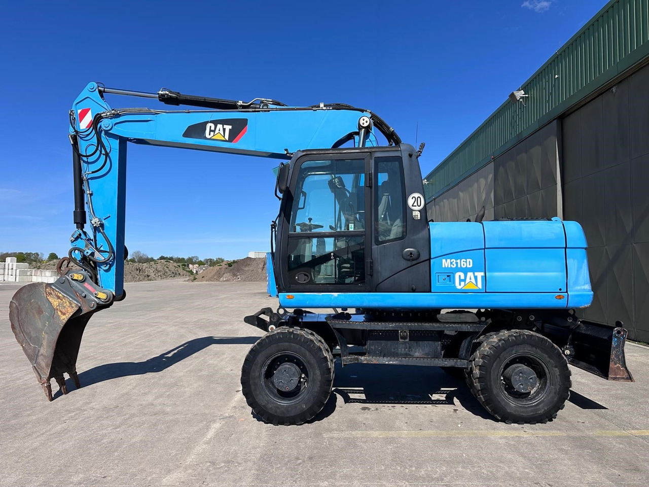 CATERPILLAR M 316 D Oil Quick OQ 65 Deutsche Maschine Top ! - Tekerlekli ekskavatör: fotoğraf 5 CATERPILLAR M 316 D Oil Quick OQ 65 Deutsche Maschine Top ! - Tekerlekli ekskavatör: fotoğraf 5