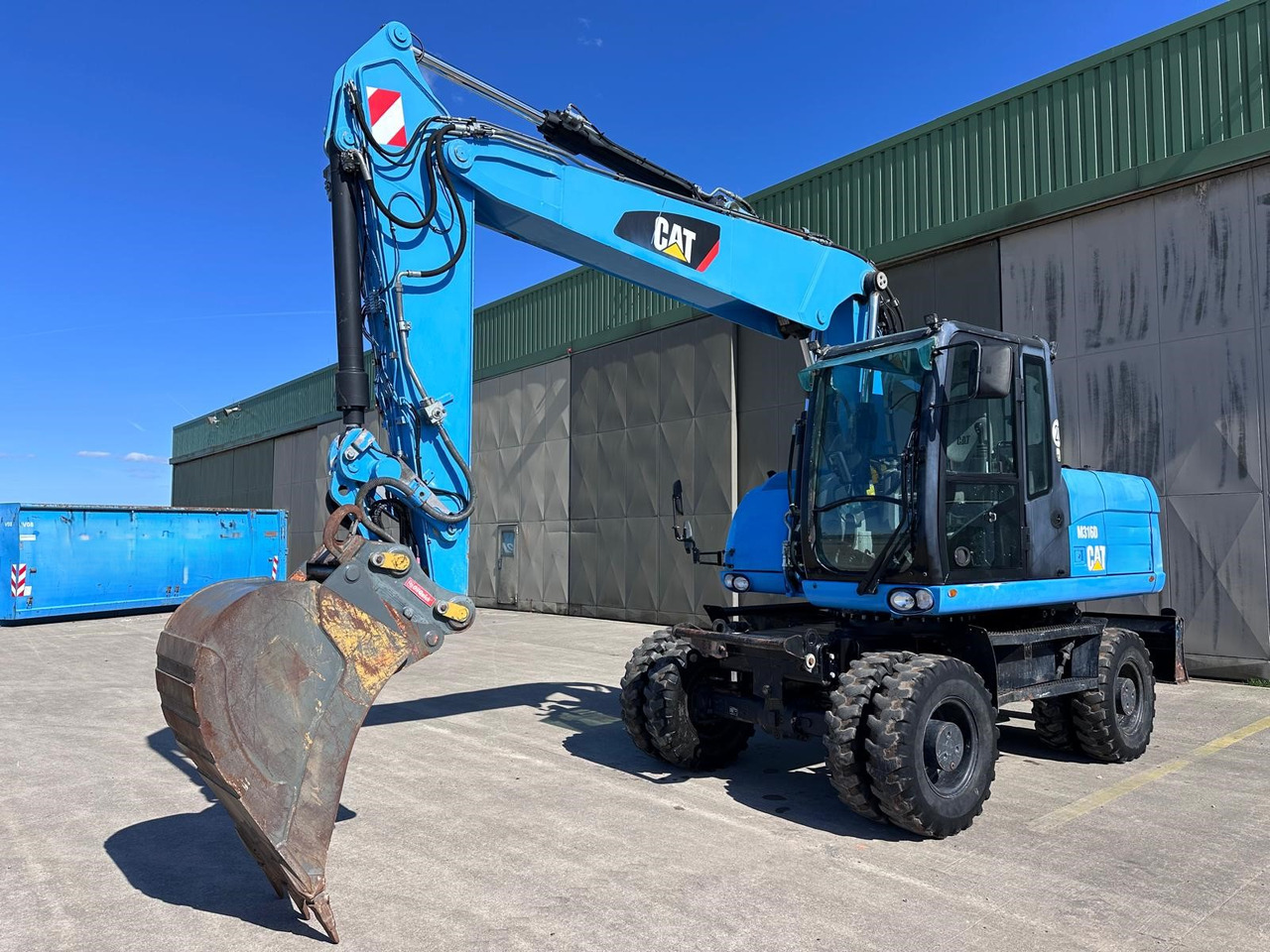 CATERPILLAR M 316 D Oil Quick OQ 65 Deutsche Maschine Top ! - Tekerlekli ekskavatör: fotoğraf 1 CATERPILLAR M 316 D Oil Quick OQ 65 Deutsche Maschine Top ! - Tekerlekli ekskavatör: fotoğraf 1