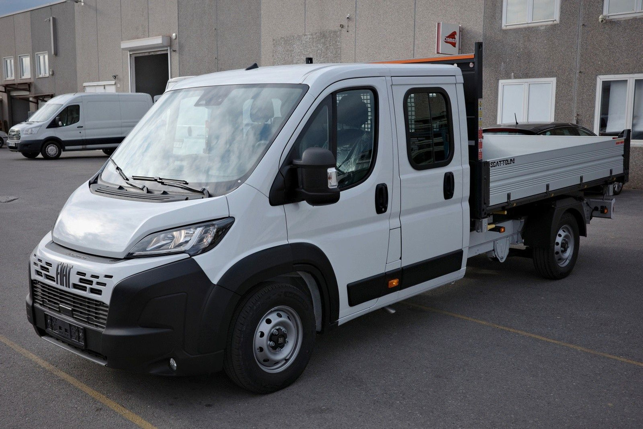 Fiat Ducato 35H Cabinato L4 DoKa 3-Seiten-Kipper 140 - Damperli kamyonet, Çift kabin kamyonet: fotoğraf 1 Fiat Ducato 35H Cabinato L4 DoKa 3-Seiten-Kipper 140 - Damperli kamyonet, Çift kabin kamyonet: fotoğraf 1