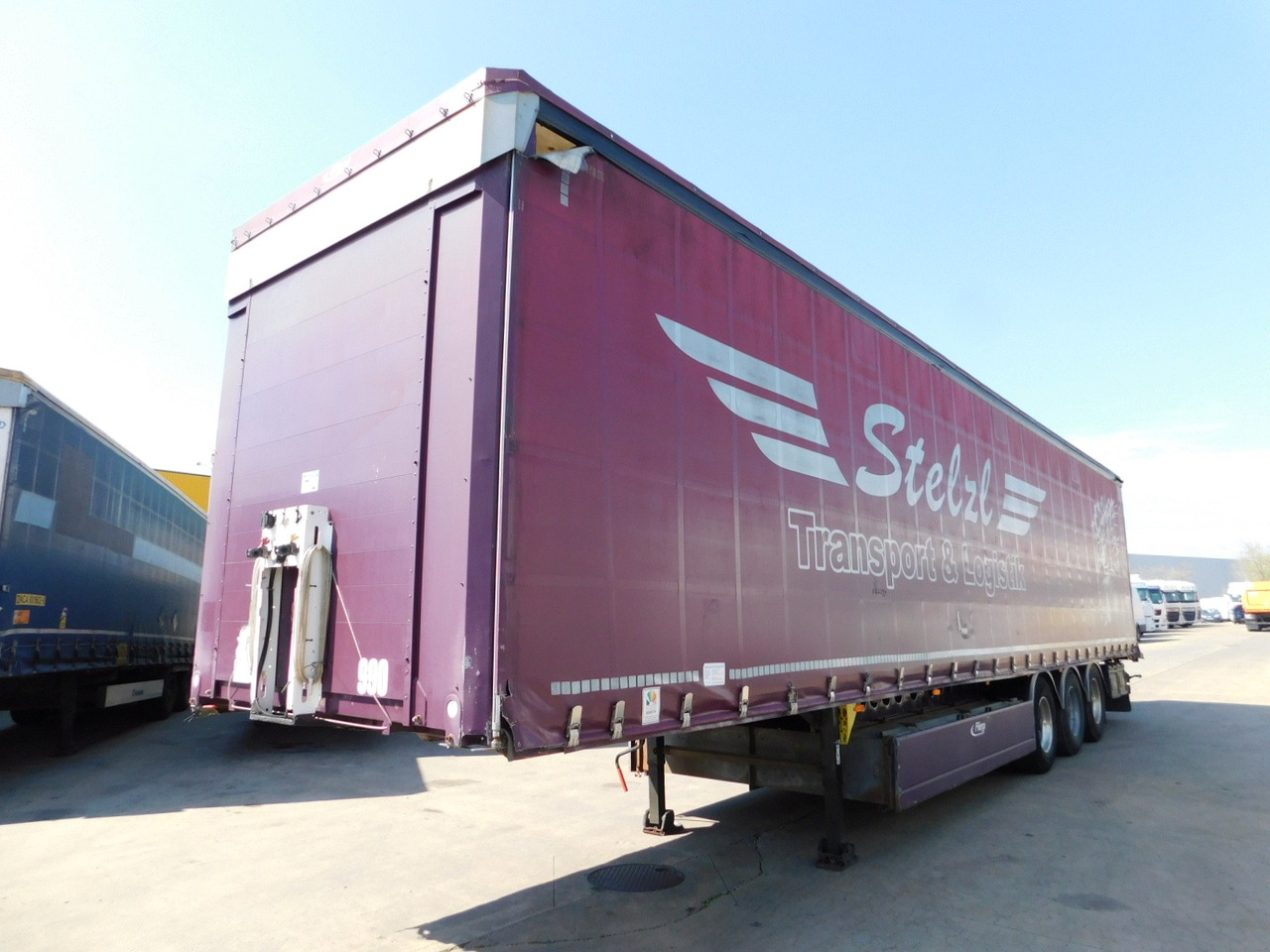 Fliegl Sds 390 - Tenteli dorse: fotoğraf 1 Fliegl Sds 390 - Tenteli dorse: fotoğraf 1