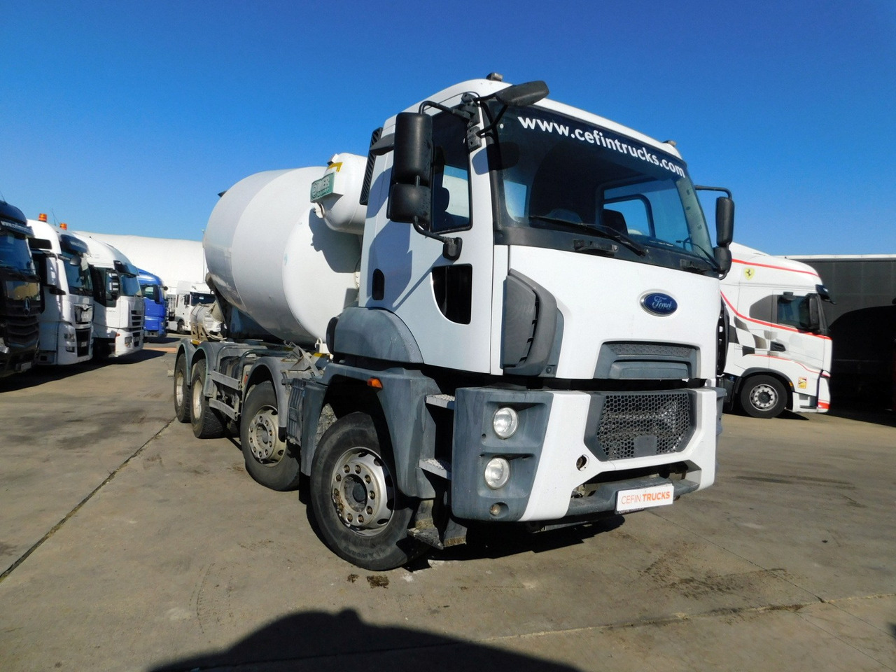 Ford 4142m 8x4 dcab e6 16s2230 - Transmikser: fotoğraf 2 Ford 4142m 8x4 dcab e6 16s2230 - Transmikser: fotoğraf 2