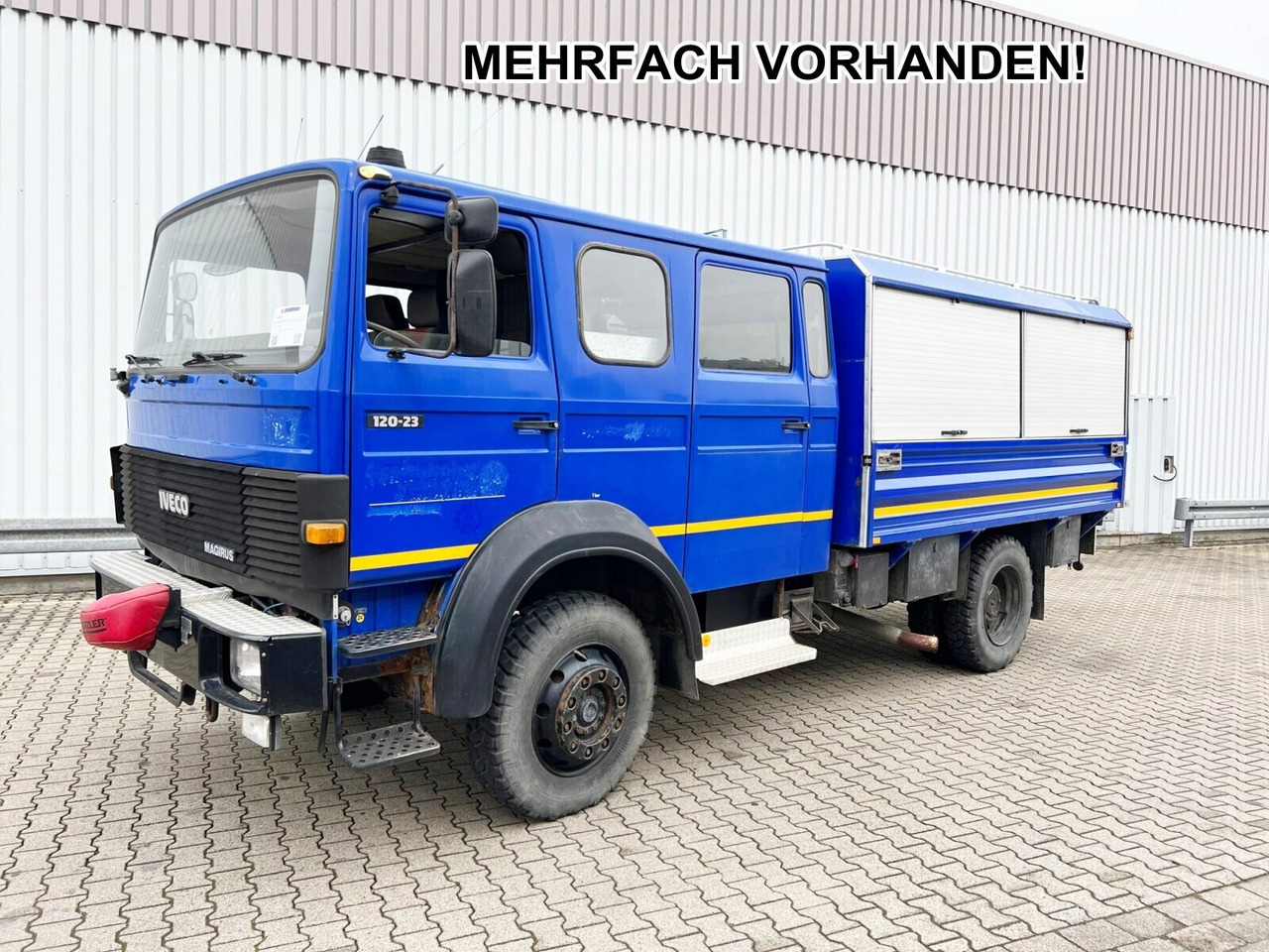 120-23 AW 4x4 Doka 120-23 AW 4x4 Doka, V8-Motor, Gerätewagen, Seilwinde - İtfaiye aracı: fotoğraf 1 120-23 AW 4x4 Doka 120-23 AW 4x4 Doka, V8-Motor, Gerätewagen, Seilwinde - İtfaiye aracı: fotoğraf 1
