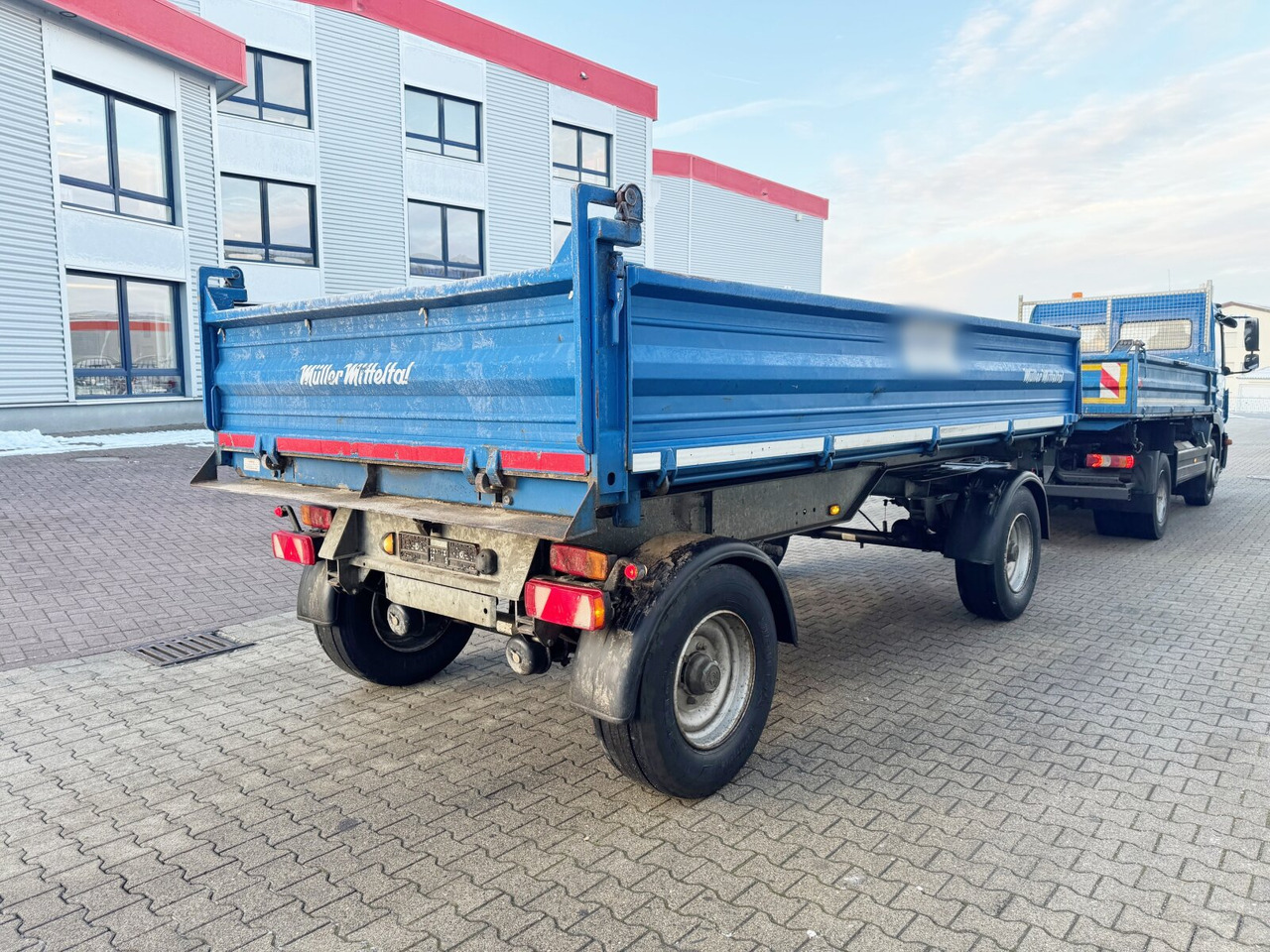 Damperli römork DHK 12.6 DHK 12.6, verzinkt!: fotoğraf 8