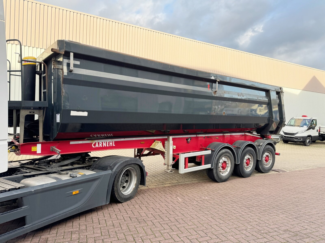 Carnehl CHKS/HH CHKS/HH, Stahlmulde ca. 34m³, Liftachse, Nachlauflenkachse - Dorse: fotoğraf 1 Carnehl CHKS/HH CHKS/HH, Stahlmulde ca. 34m³, Liftachse, Nachlauflenkachse - Dorse: fotoğraf 1