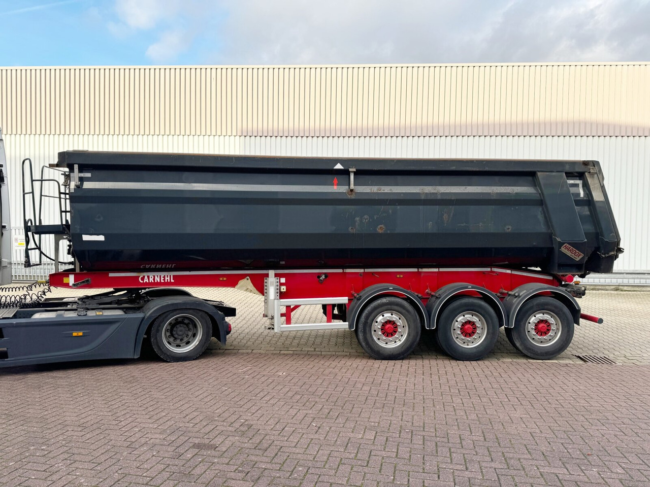 Carnehl CHKS/HH CHKS/HH, Stahlmulde ca. 34m³, Liftachse, Nachlauflenkachse - Dorse: fotoğraf 2 Carnehl CHKS/HH CHKS/HH, Stahlmulde ca. 34m³, Liftachse, Nachlauflenkachse - Dorse: fotoğraf 2