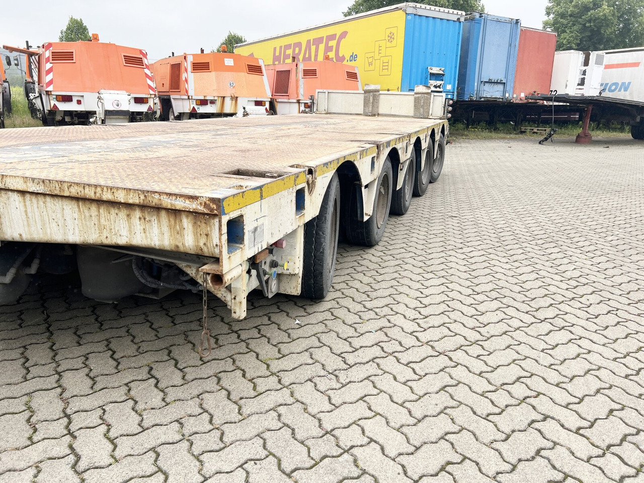 ES-GE 5.SOU-25-50.3N 5.SOU-25-50.3N, Teleskopierbar - Alçak çerçeveli platform dorse: fotoğraf 4 ES-GE 5.SOU-25-50.3N 5.SOU-25-50.3N, Teleskopierbar - Alçak çerçeveli platform dorse: fotoğraf 4