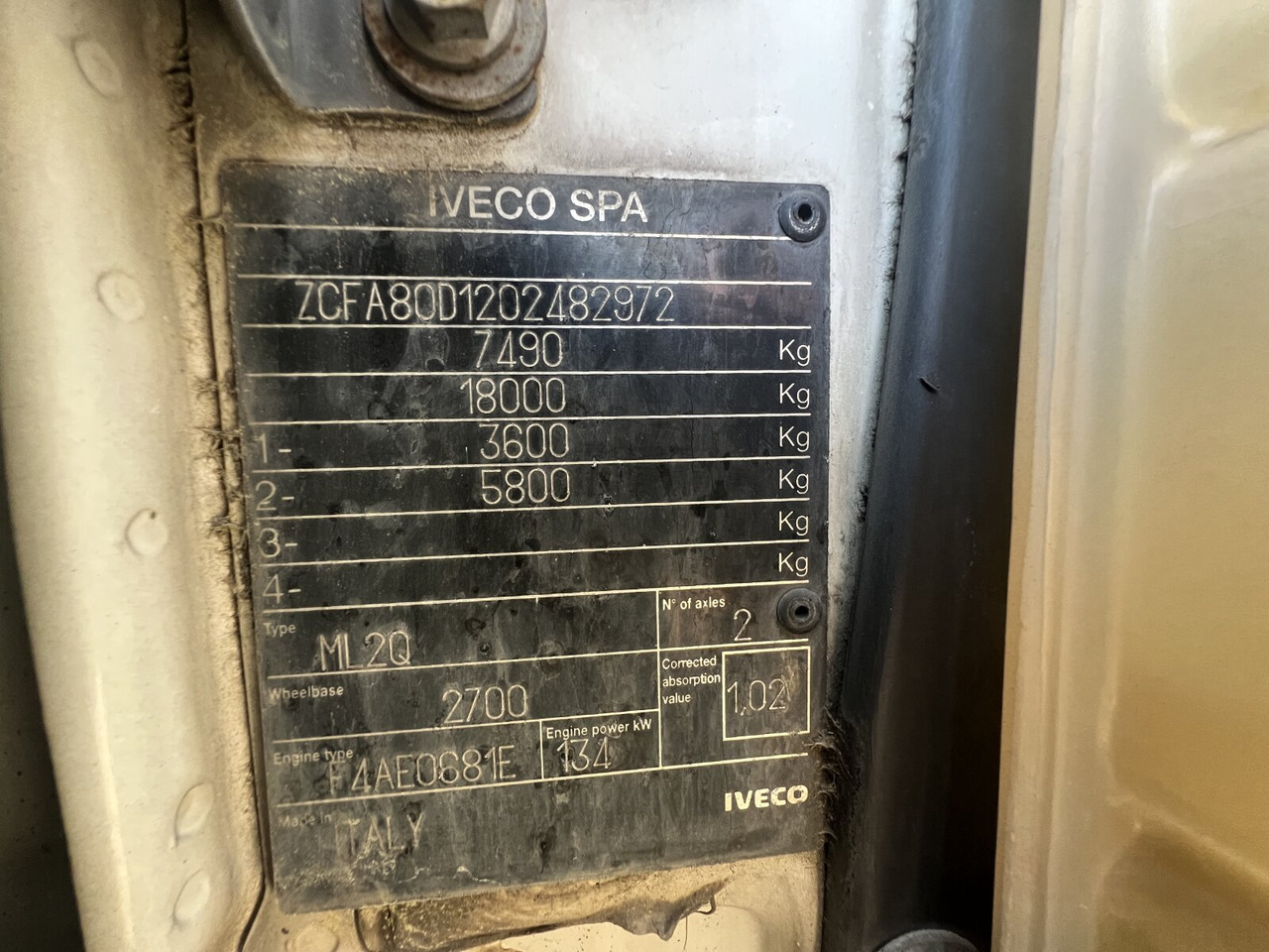 EuroCargo ML80E18K 4x2 EuroCargo ML80E18K 4x2 - Damperli kamyon: fotoğraf 3 EuroCargo ML80E18K 4x2 EuroCargo ML80E18K 4x2 - Damperli kamyon: fotoğraf 3