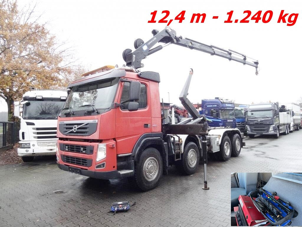 FM 460 8x2-6 FM 460 8x2-6, Lenk-/Liftachse, Kran HMF 2020-K4, Funk - Kancalı yükleyici kamyon, Vinçli kamyon: fotoğraf 1 FM 460 8x2-6 FM 460 8x2-6, Lenk-/Liftachse, Kran HMF 2020-K4, Funk - Kancalı yükleyici kamyon, Vinçli kamyon: fotoğraf 1