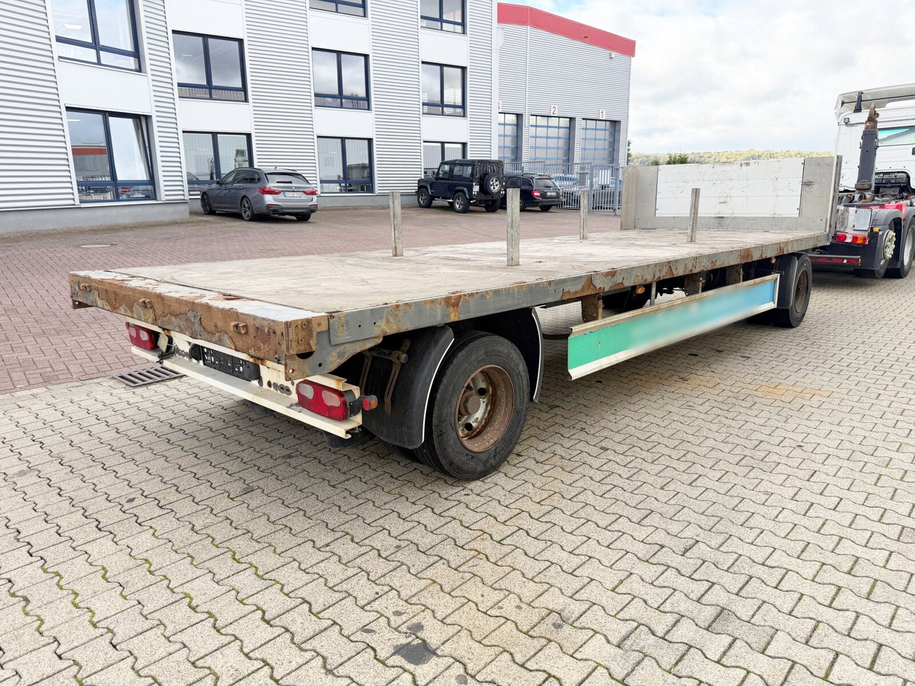 Fliegl ZPS 180 ZPS 180 - Alçak çerçeveli platform römork: fotoğraf 5 Fliegl ZPS 180 ZPS 180 - Alçak çerçeveli platform römork: fotoğraf 5