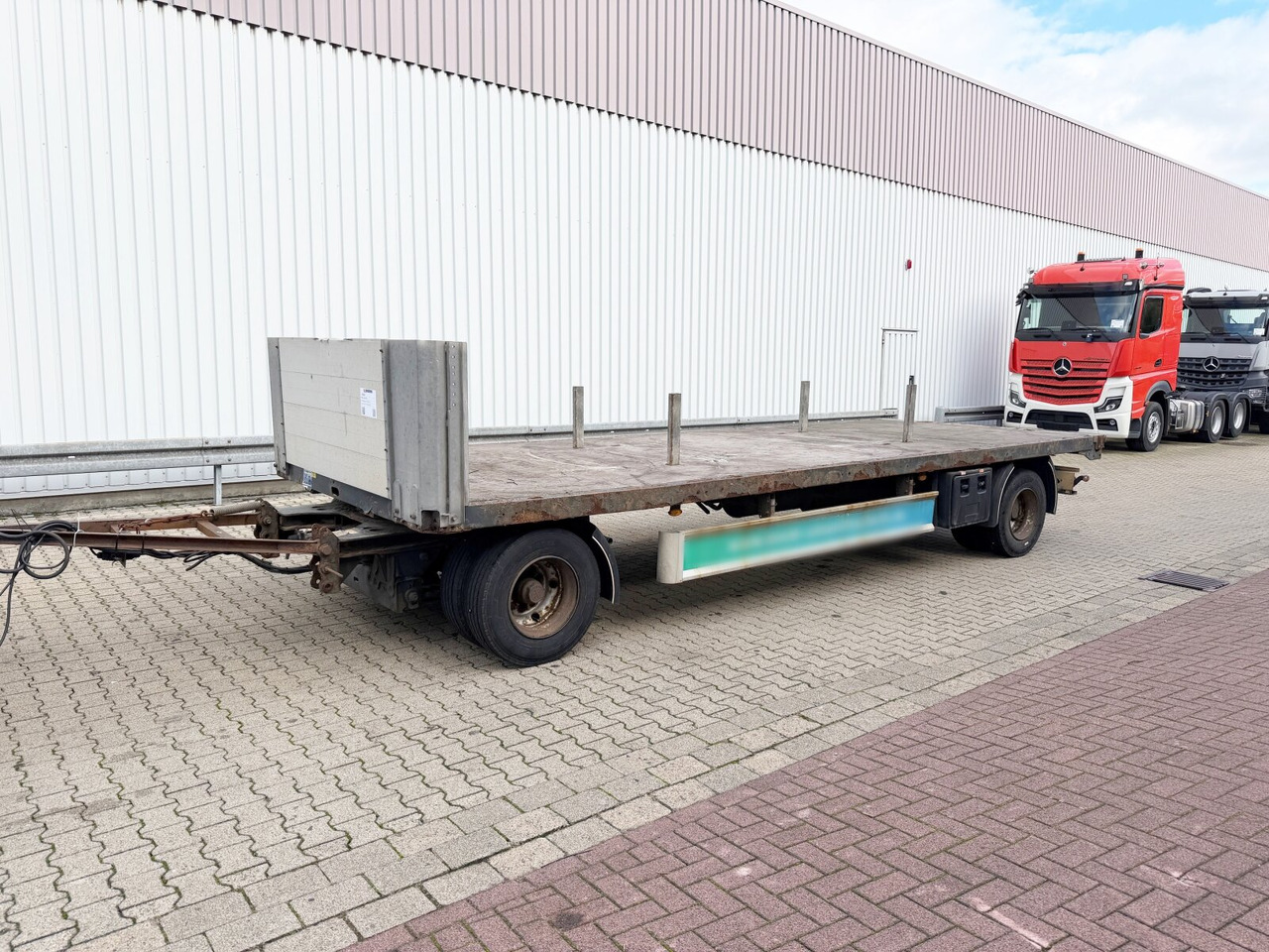Fliegl ZPS 180 ZPS 180 - Alçak çerçeveli platform römork: fotoğraf 1 Fliegl ZPS 180 ZPS 180 - Alçak çerçeveli platform römork: fotoğraf 1