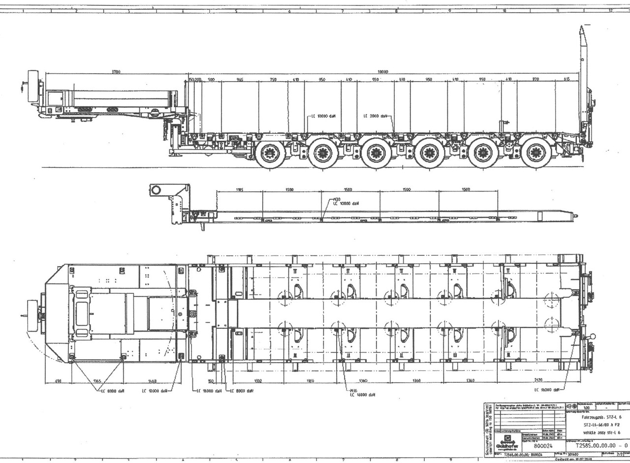 Goldhofer STZ L 6-67/80 A STZ-L 6-67/80 A, 6 Achsen, 86.000kg Ges.-Gew. - Alçak çerçeveli platform dorse: fotoğraf 4 Goldhofer STZ L 6-67/80 A STZ-L 6-67/80 A, 6 Achsen, 86.000kg Ges.-Gew. - Alçak çerçeveli platform dorse: fotoğraf 4