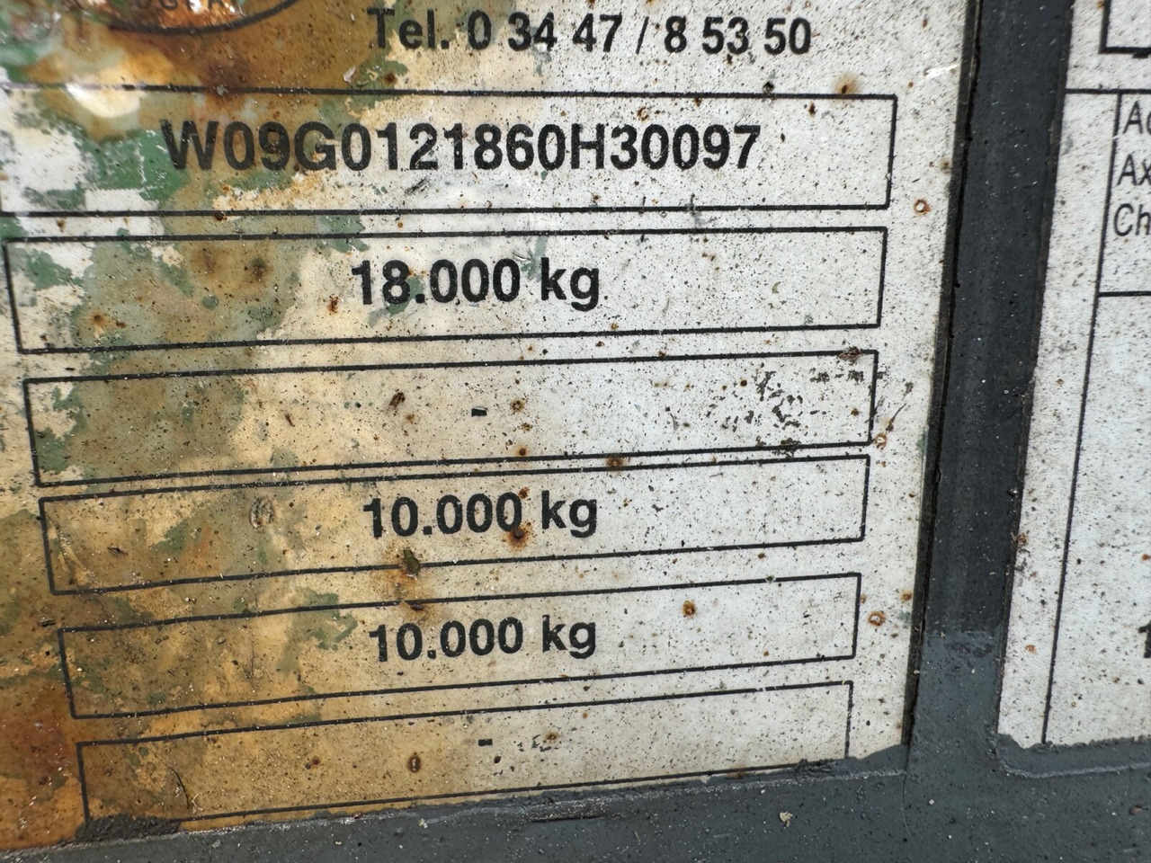 HKM A 18 ZB 3,4 A 18 ZB 3,4 Absetzanhänger - Konteynır taşıyıcı/ Yedek karoser römork: fotoğraf 2 HKM A 18 ZB 3,4 A 18 ZB 3,4 Absetzanhänger - Konteynır taşıyıcı/ Yedek karoser römork: fotoğraf 2