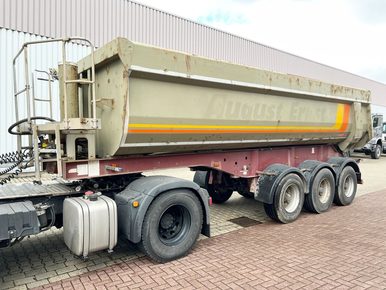 Langendorf SKS-HS 24/28 SKS-HS 24/28, Stahlmulde ca. 24m³, Liftachse - Damperli dorse: fotoğraf 3 Langendorf SKS-HS 24/28 SKS-HS 24/28, Stahlmulde ca. 24m³, Liftachse - Damperli dorse: fotoğraf 3