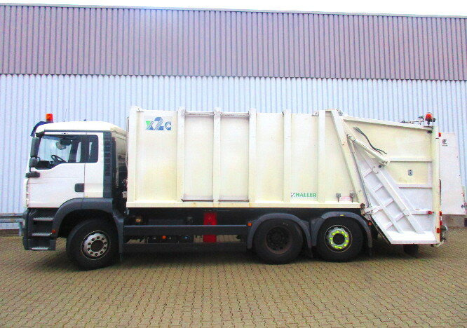 MAN TGA 26.310 BL 6x2 TGA 26.310 BL 6x2, Haller M21-x2c, 21m³ finansal kiralama MAN TGA 26.310 BL 6x2 TGA 26.310 BL 6x2, Haller M21-x2c, 21m³: fotoğraf 8