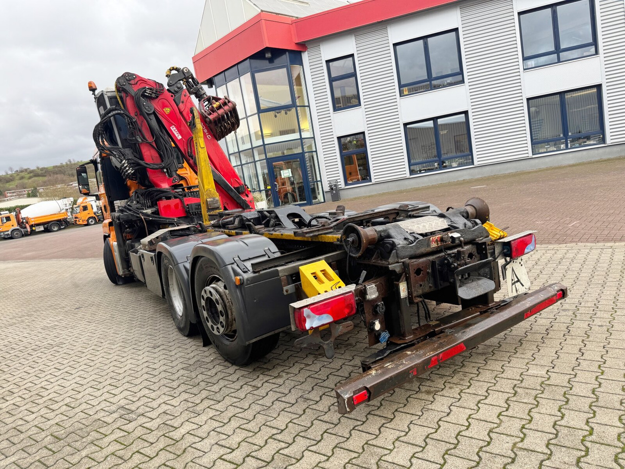 Kancalı yükleyici kamyon, Vinçli kamyon MAN TGS 26.440 6x2-4 BL TGS 26.440 6x2-4 BL, Lenk-/Liftachse, Krankabine, Kran Epsilon Q150Z96: fotoğraf 13