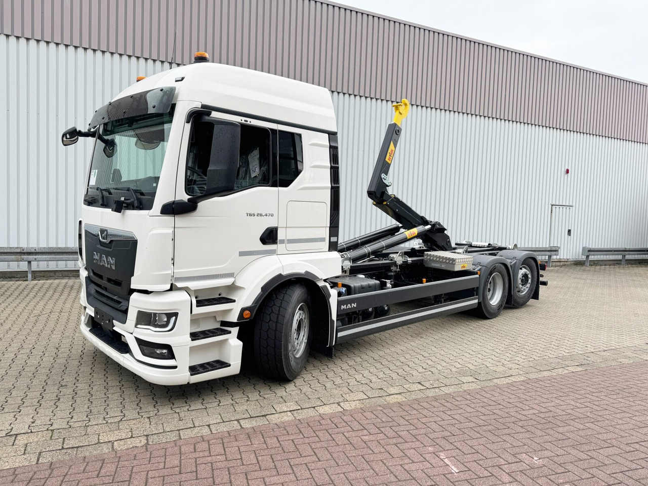 MAN TGS 26.470 6x2-4 LL CH TGS 26.470 6x2-4 LL CH, Retarder, Navi, Lenk-/Liftachse - Kancalı yükleyici kamyon: fotoğraf 1 MAN TGS 26.470 6x2-4 LL CH TGS 26.470 6x2-4 LL CH, Retarder, Navi, Lenk-/Liftachse - Kancalı yükleyici kamyon: fotoğraf 1