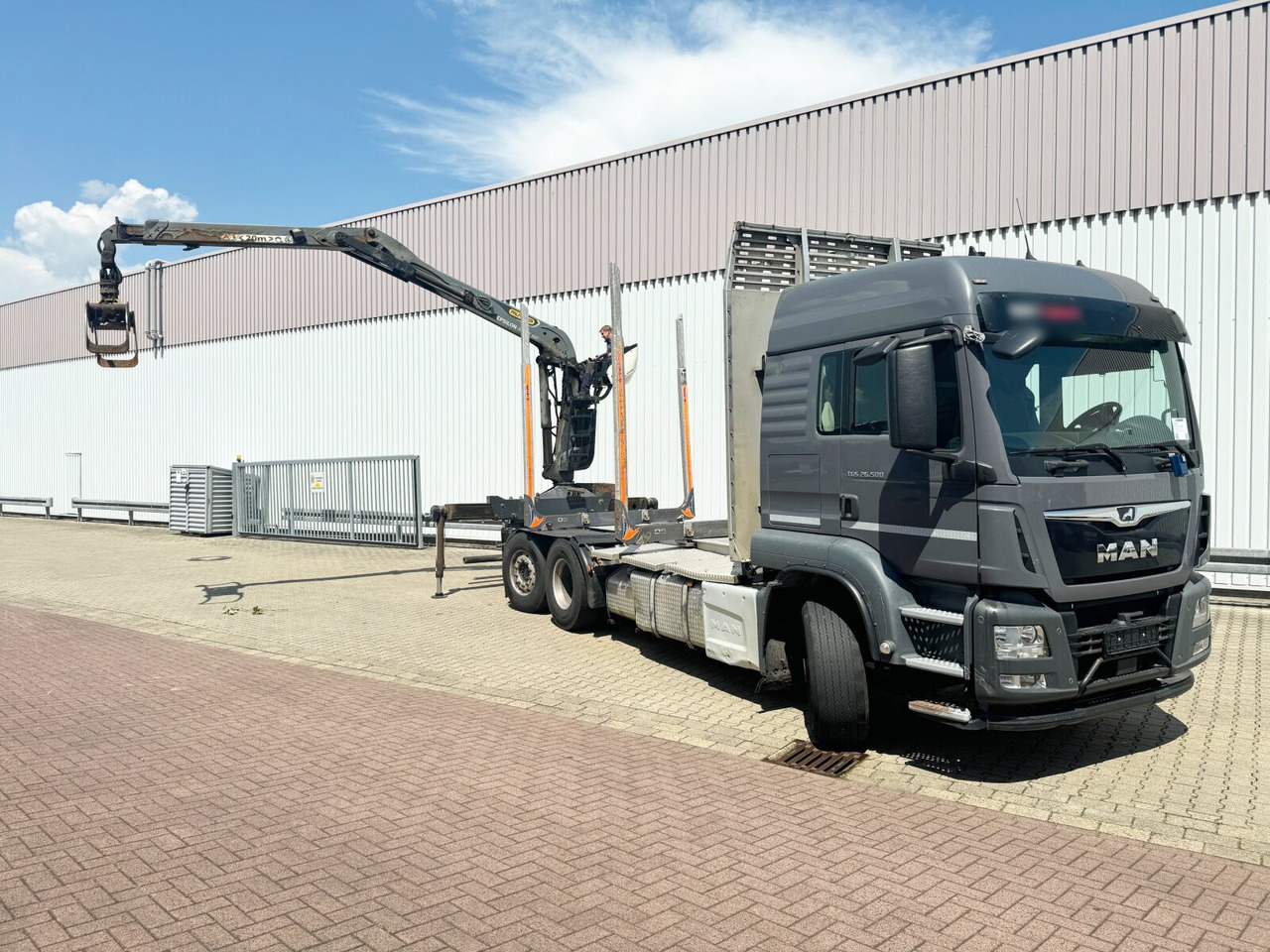 MAN TGS 26.500 6X4H-4 BL TGS 26.500 6X4H-4 BL, PriTarder, HydroDrive, Lenk-/Lift, Heckkran Epsilon M130Z83 - Tomruk kamyonu, Vinçli kamyon: fotoğraf 1 MAN TGS 26.500 6X4H-4 BL TGS 26.500 6X4H-4 BL, PriTarder, HydroDrive, Lenk-/Lift, Heckkran Epsilon M130Z83 - Tomruk kamyonu, Vinçli kamyon: fotoğraf 1
