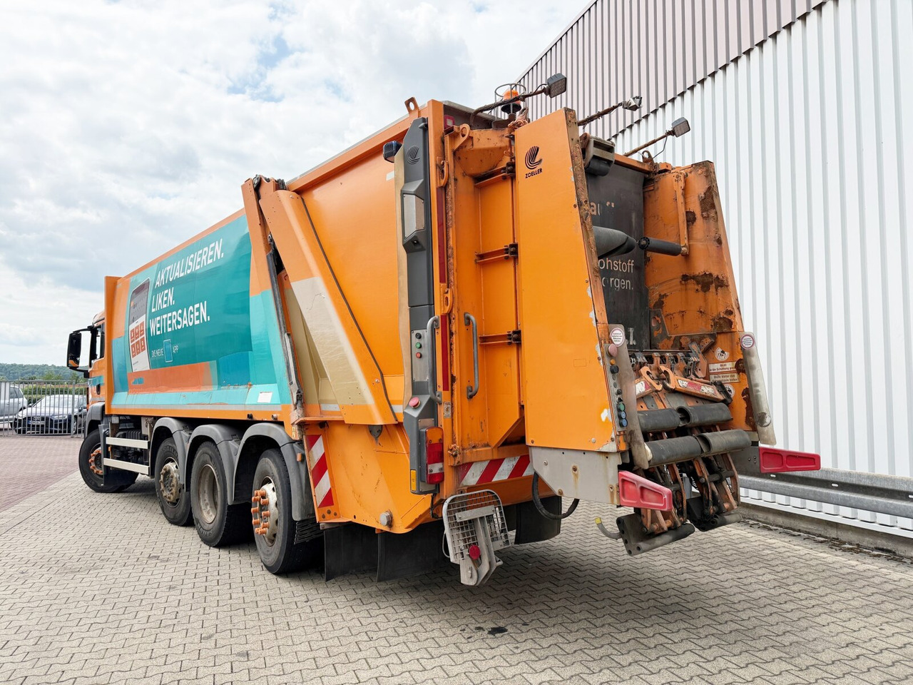 Çöp kamyonu nakliyatı için çöp MAN TGS 35.360 8x2-6 BL TGS 35.360 8x2-6 BL, 2x Lenkachse, Zöller Medium XL, Zöller-Schüttung: fotoğraf 12