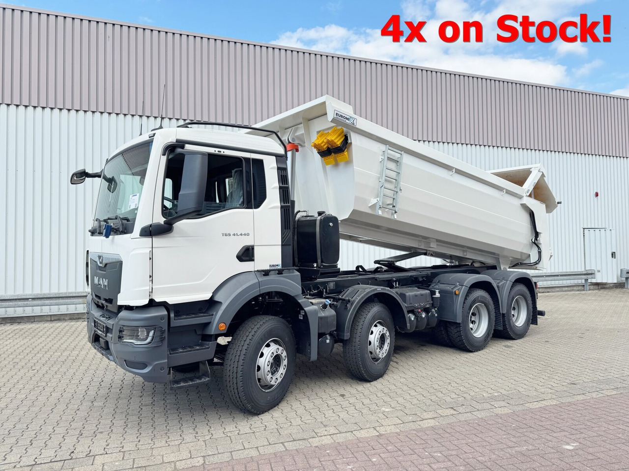 MAN TGS 41.440/480 8x4 BB TGS 41.440/480 8x4 BB, Mulde ca. 16m³ mit hydraulischer Heckklappe, mehrfach VORHANDEN - Şasi kamyon: fotoğraf 1 MAN TGS 41.440/480 8x4 BB TGS 41.440/480 8x4 BB, Mulde ca. 16m³ mit hydraulischer Heckklappe, mehrfach VORHANDEN - Şasi kamyon: fotoğraf 1