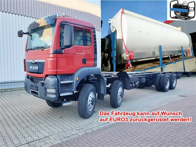 MAN TGS 41.480 8X6 BB TGS 41.480 8X6 BB, ca. 25.000l mit Separatpumpe - Tanker kamyon: fotoğraf 1 MAN TGS 41.480 8X6 BB TGS 41.480 8X6 BB, ca. 25.000l mit Separatpumpe - Tanker kamyon: fotoğraf 1
