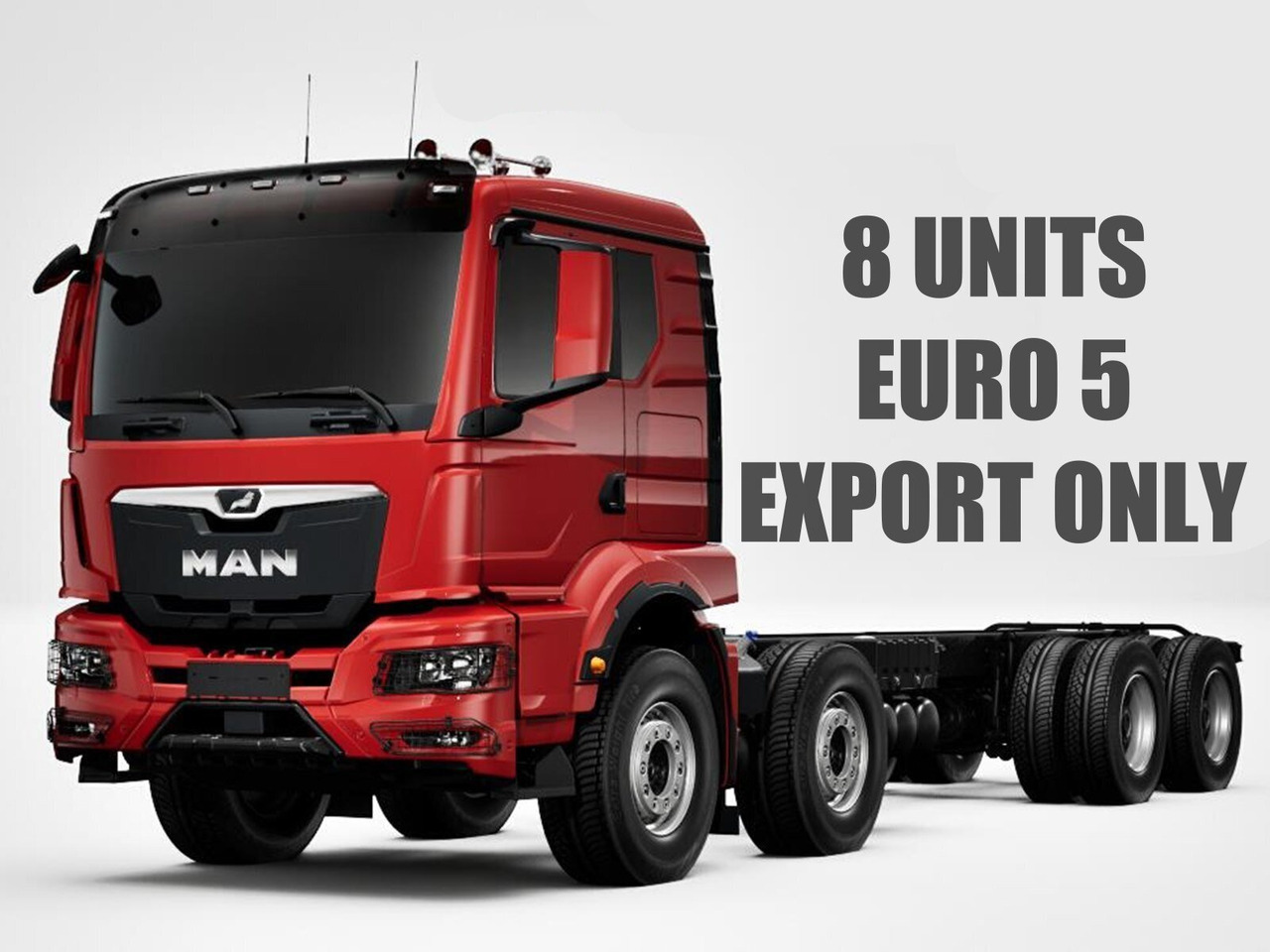 MAN TGS 41.480 8x4 BB CH TGS 41.480 8x4 BB CH, MEHRFACH VORHANDEN! - Şasi kamyon: fotoğraf 1 MAN TGS 41.480 8x4 BB CH TGS 41.480 8x4 BB CH, MEHRFACH VORHANDEN! - Şasi kamyon: fotoğraf 1