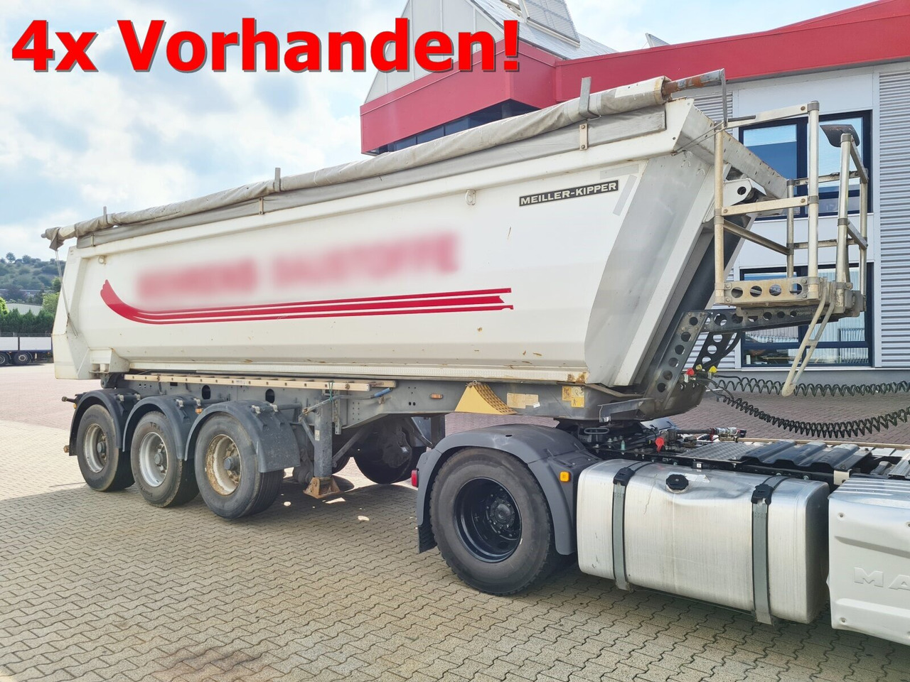 Meiller MHPS 12/27 MHPS 12/27 NOSS2, Stahlmulde ca. 26m³, Liftachse - Damperli dorse: fotoğraf 1 Meiller MHPS 12/27 MHPS 12/27 NOSS2, Stahlmulde ca. 26m³, Liftachse - Damperli dorse: fotoğraf 1