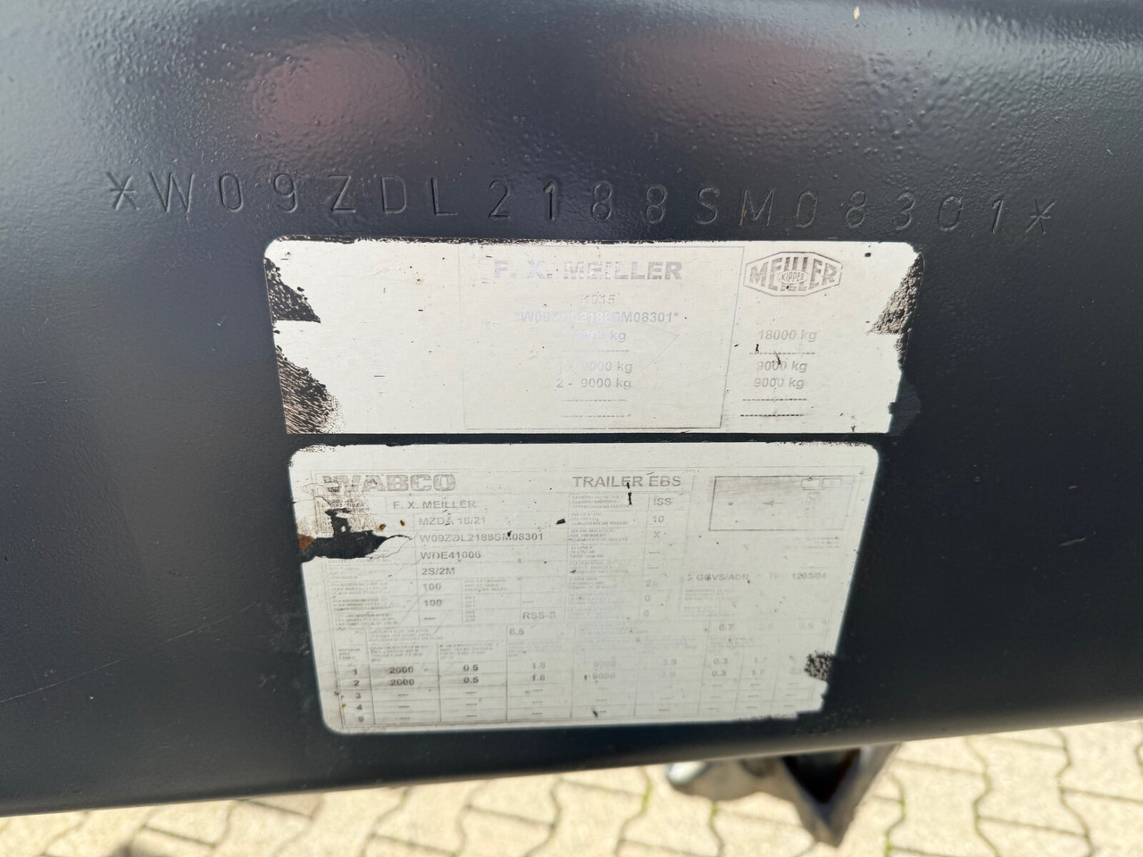 Meiller MZDA 18/21 MZDA 18/21, Bordmatik - Damperli römork: fotoğraf 3 Meiller MZDA 18/21 MZDA 18/21, Bordmatik - Damperli römork: fotoğraf 3