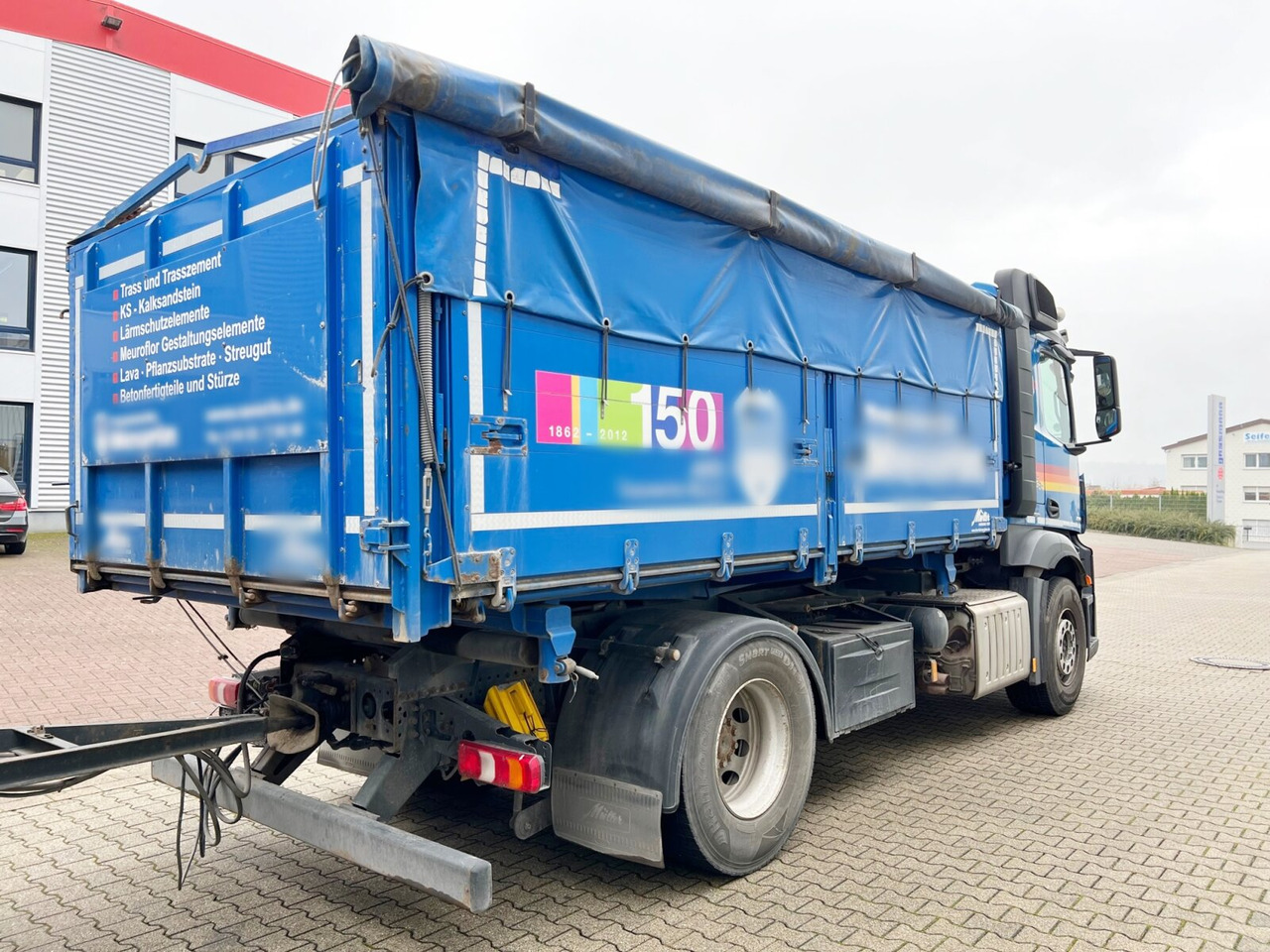 Damperli kamyon Mercedes-Benz Actros 1848 L 4x2 Actros 1848 L 4x2, Retarder, Getreidekipper ca. 16m³: fotoğraf 11