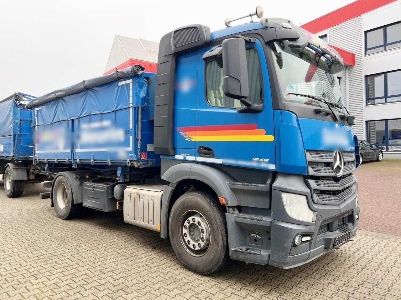 Damperli kamyon Mercedes-Benz Actros 1848 L 4x2 Actros 1848 L 4x2, Retarder, Getreidekipper ca. 16m³: fotoğraf 10