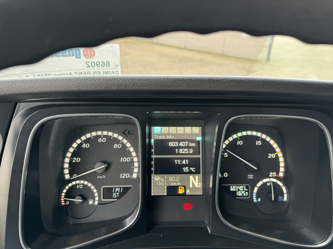 Mercedes-Benz Actros 2545 L 6x2 Actros 2545 L 6x2/46, Retarder, Lenk-/Liftachse, StreamSpace, Navi - Kancalı yükleyici kamyon: fotoğraf 4 Mercedes-Benz Actros 2545 L 6x2 Actros 2545 L 6x2/46, Retarder, Lenk-/Liftachse, StreamSpace, Navi - Kancalı yükleyici kamyon: fotoğraf 4