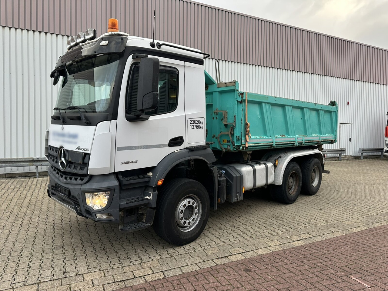 Mercedes-Benz Arocs 2643 K 6x4 Arocs 2643 K 6x4, Rollplane, Meiller - Damperli kamyon: fotoğraf 1 Mercedes-Benz Arocs 2643 K 6x4 Arocs 2643 K 6x4, Rollplane, Meiller - Damperli kamyon: fotoğraf 1